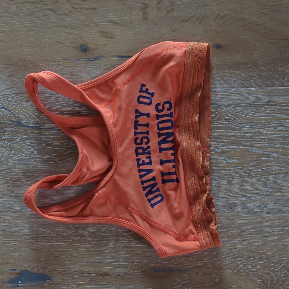 University of Illinois illini sports bra by Victoria's secret pink
